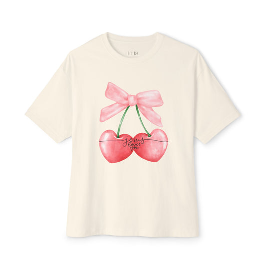 Jesus Loves You Cherry Tee